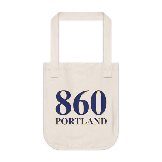 860 Portland Organic Canvas Tote Bag