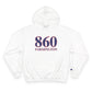 860 Farmington Red White & Blue Champion Hoodie