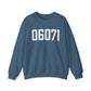 06071 Somers CT Zip Code Unisex Heavy Blend™ Crewneck Sweatshirt