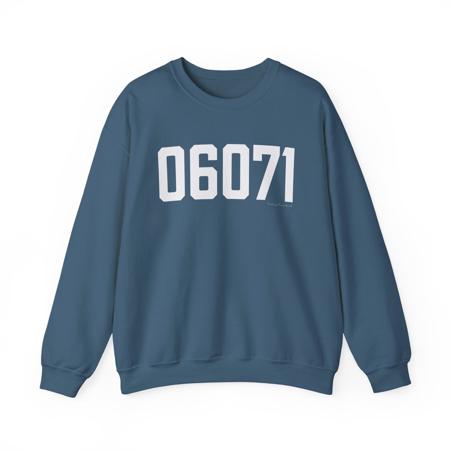 06071 Somers CT Zip Code Unisex Heavy Blend™ Crewneck Sweatshirt