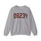 06234 Brooklyn Connecticut Zip Code Unisex Heavy Blend™ Crewneck Sweatshirt