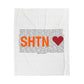 Shelton Love Velveteen Plush Blanket