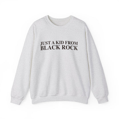 Just a kid from Black Rock Unisex Heavy Blend™ Crewneck Sweatshirt