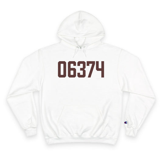 06374 Voluntown Connecticut Zip Code Champion Hoodie