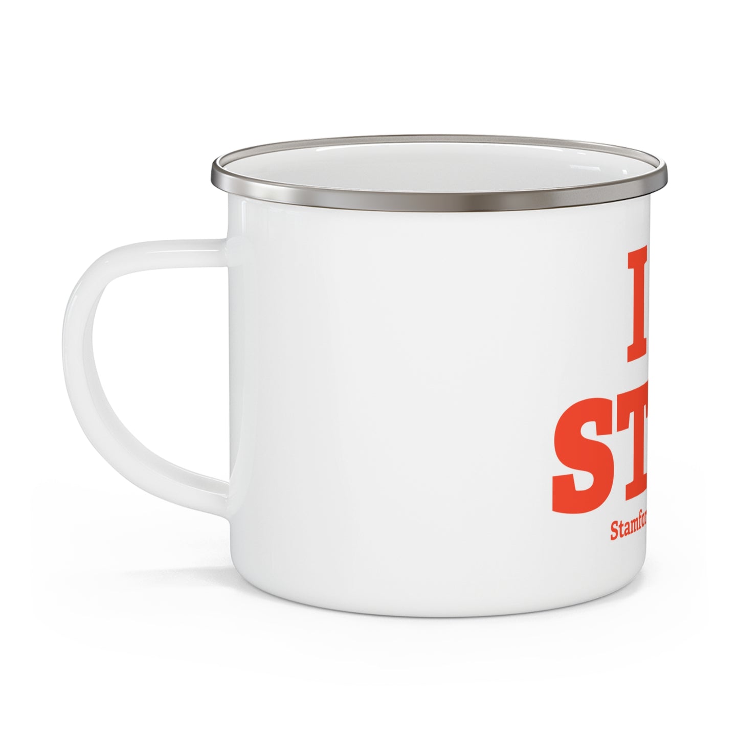 I Heart STMF Enamel Camping Mug