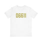 06611 Trumbull Connecticut Zip Code Unisex Jersey Short Sleeve T-Shirt