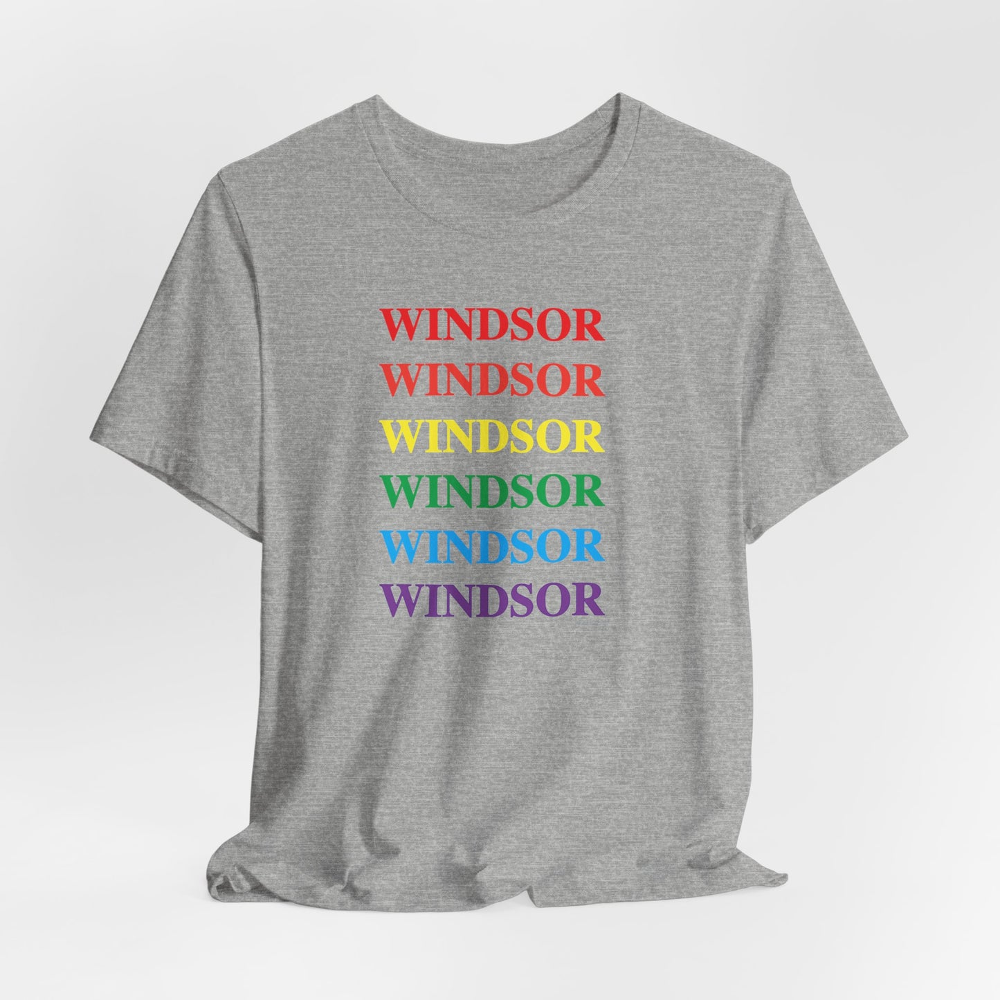 Windsor Pride Unisex Jersey Short Sleeve Tee