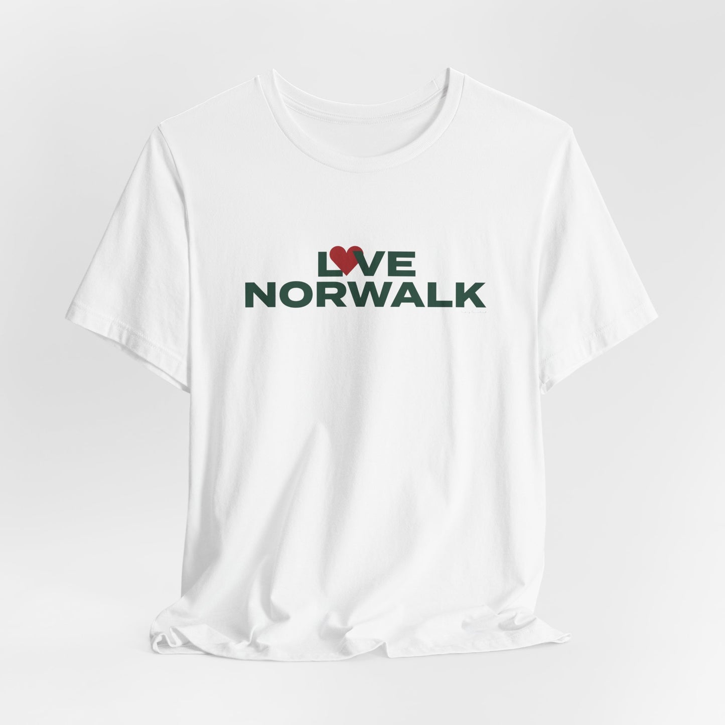 Love Norwalk Unisex Jersey Short Sleeve T-Shirt