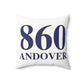 860 Andover Spun Polyester Square Pillow