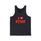 I Heart STMF Unisex Jersey Tank Top