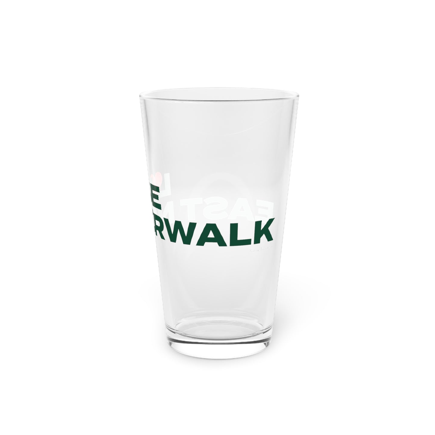 Love East Norwalk Pint Glass, 16oz