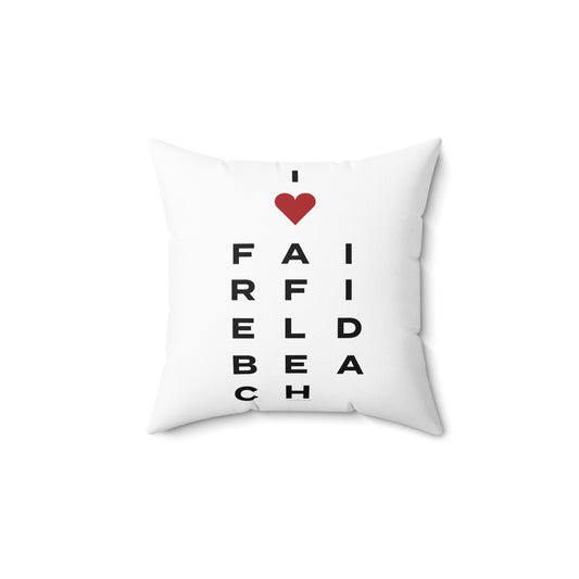 Fairfield Beach Vision Spun Polyester Square Pillow