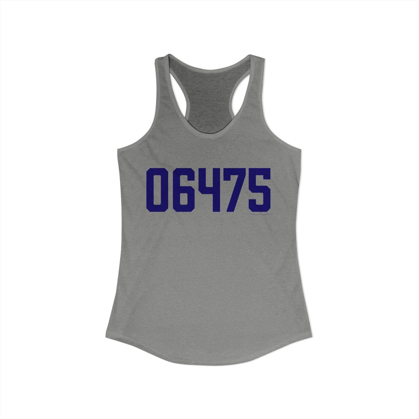 06475 Old Saybrook Connecticut Zip Code Women's Ideal Racerback Tank Top