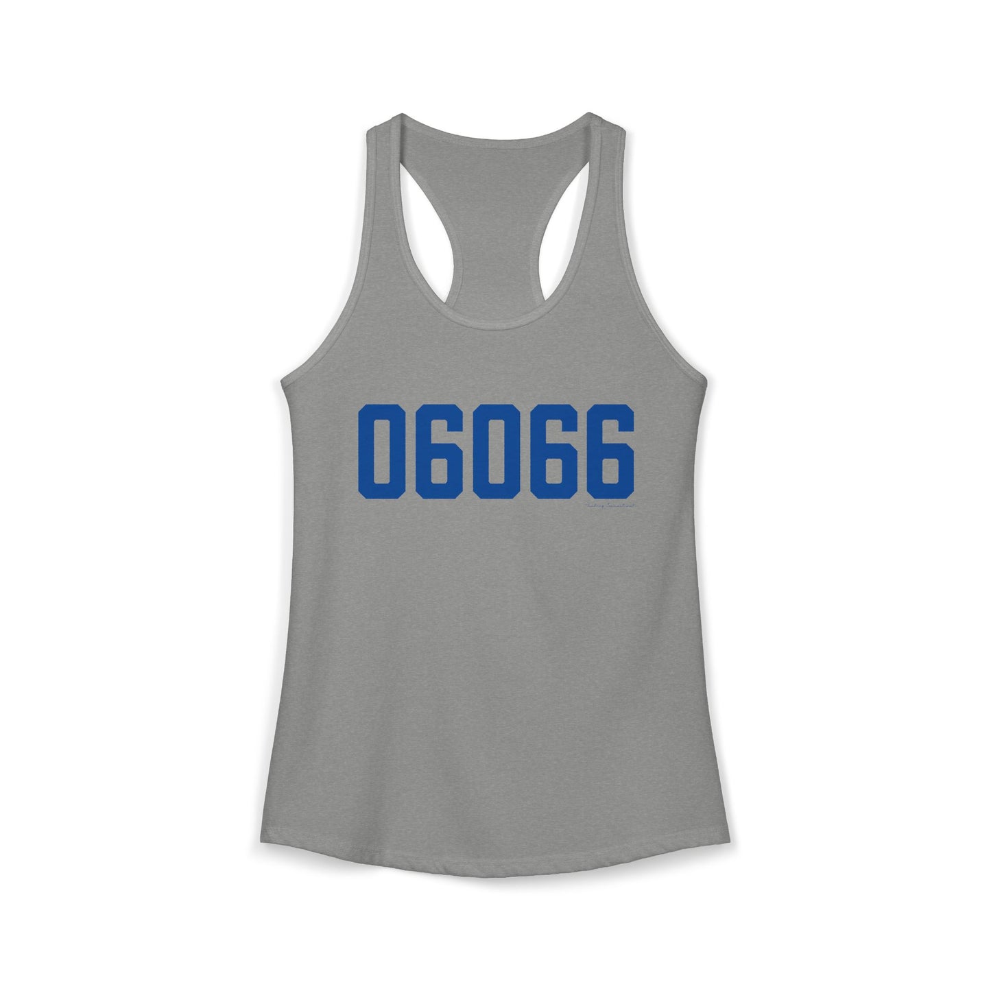 06066 Vernon Connecticut Zip Code Women's Ideal Racerback Tank Top