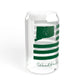 Woodbridge Connecticut St. Patrick’s Day Flag Sipper Glass, 16oz