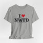 I Heart NWFD Unisex Jersey Short Sleeve T-Shirt