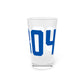 06804 Brookfield Connecticut Zip Code Pint Glass, 16oz