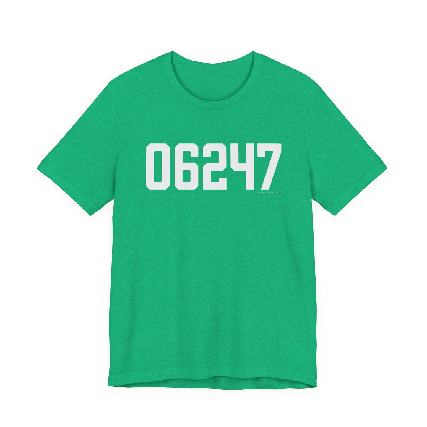 06247 Hampton CT Zip Code Unisex Jersey Short Sleeve T-Shirt