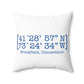 Brookfield Coordinates Spun Polyester Square Pillow