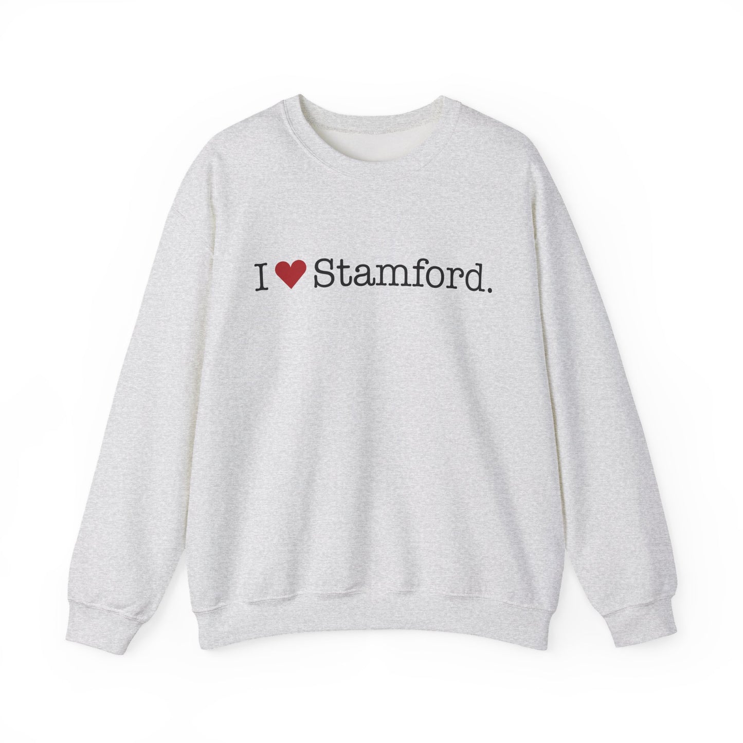 I Heart Stamford. Unisex Heavy Blend™ Crewneck Sweatshirt