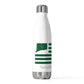 Wolcott Connecticut St. Patrick’s Day Flag 20oz Insulated Bottle