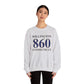 Willington 860 Connecticut Unisex Heavy Blend™ Crewneck Sweatshirt