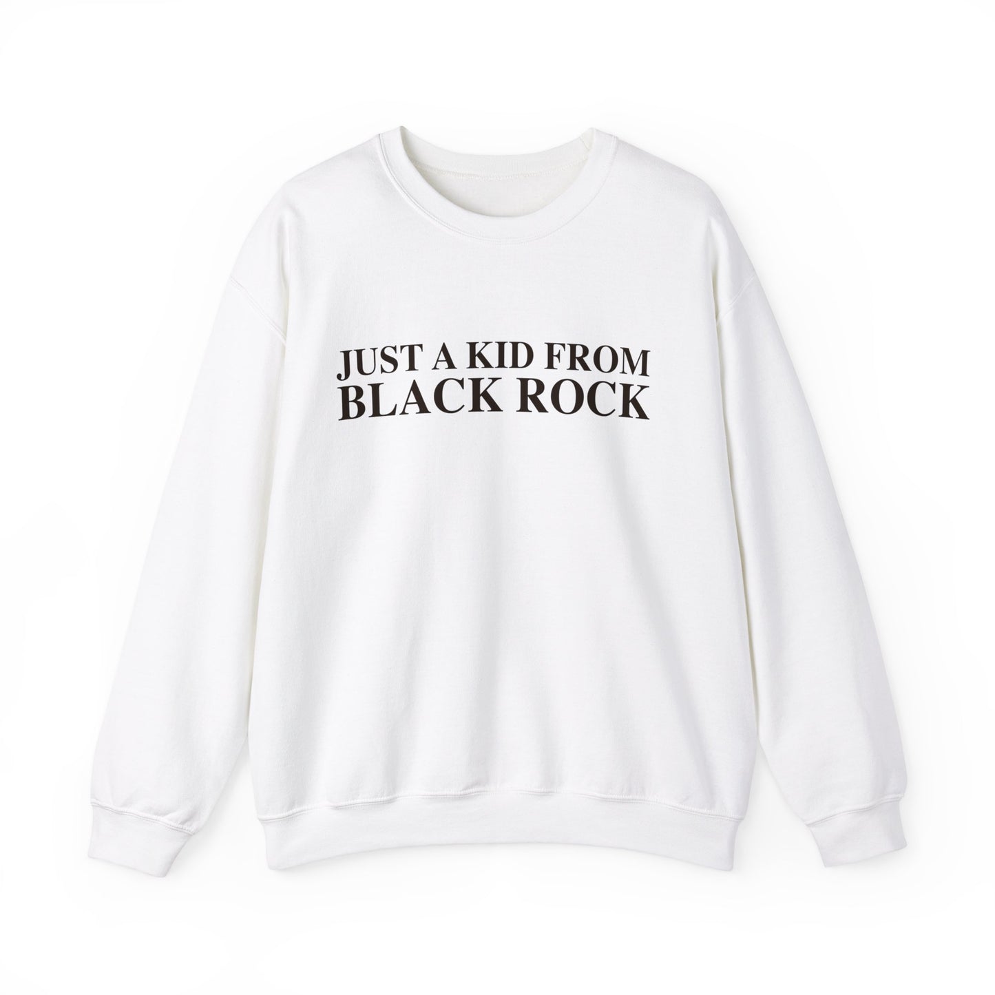 Just a kid from Black Rock Unisex Heavy Blend™ Crewneck Sweatshirt