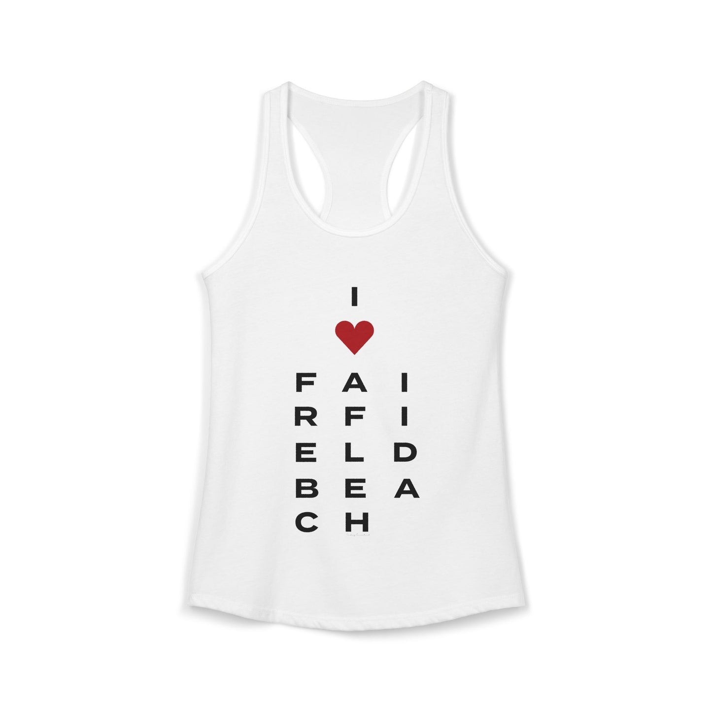 Fairfield Beach Vision Women's Ideal Racerback Tank Top