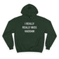 I Really Really Miss Haddam Champion Hoodie