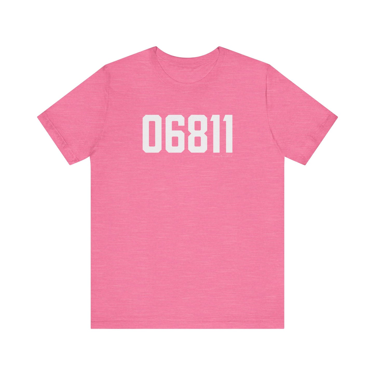 06811 Danbury CT Zip Code Unisex Jersey Short Sleeve T-Shirt