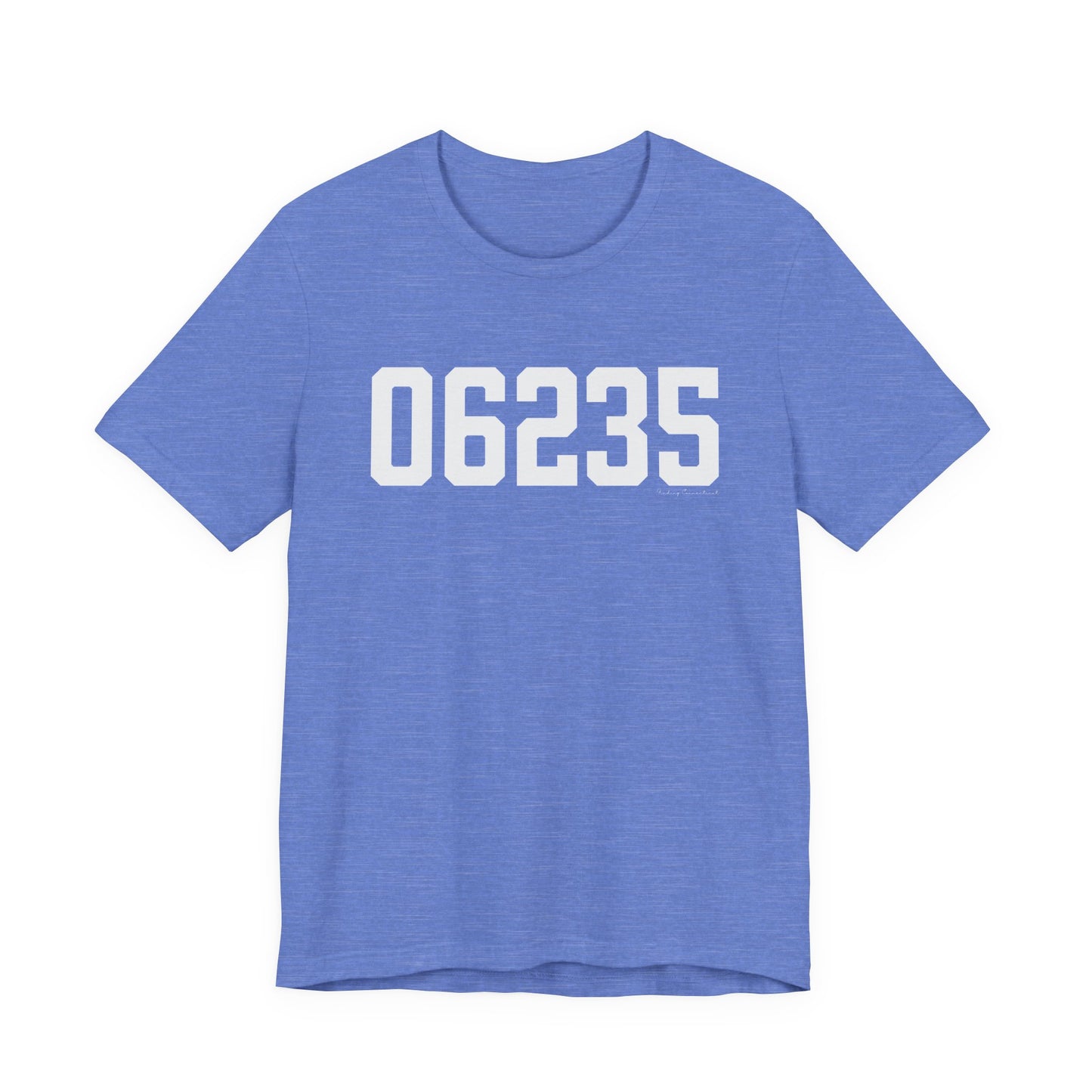 06235 Chaplin CT Zip Code Unisex Jersey Short Sleeve T-Shirt
