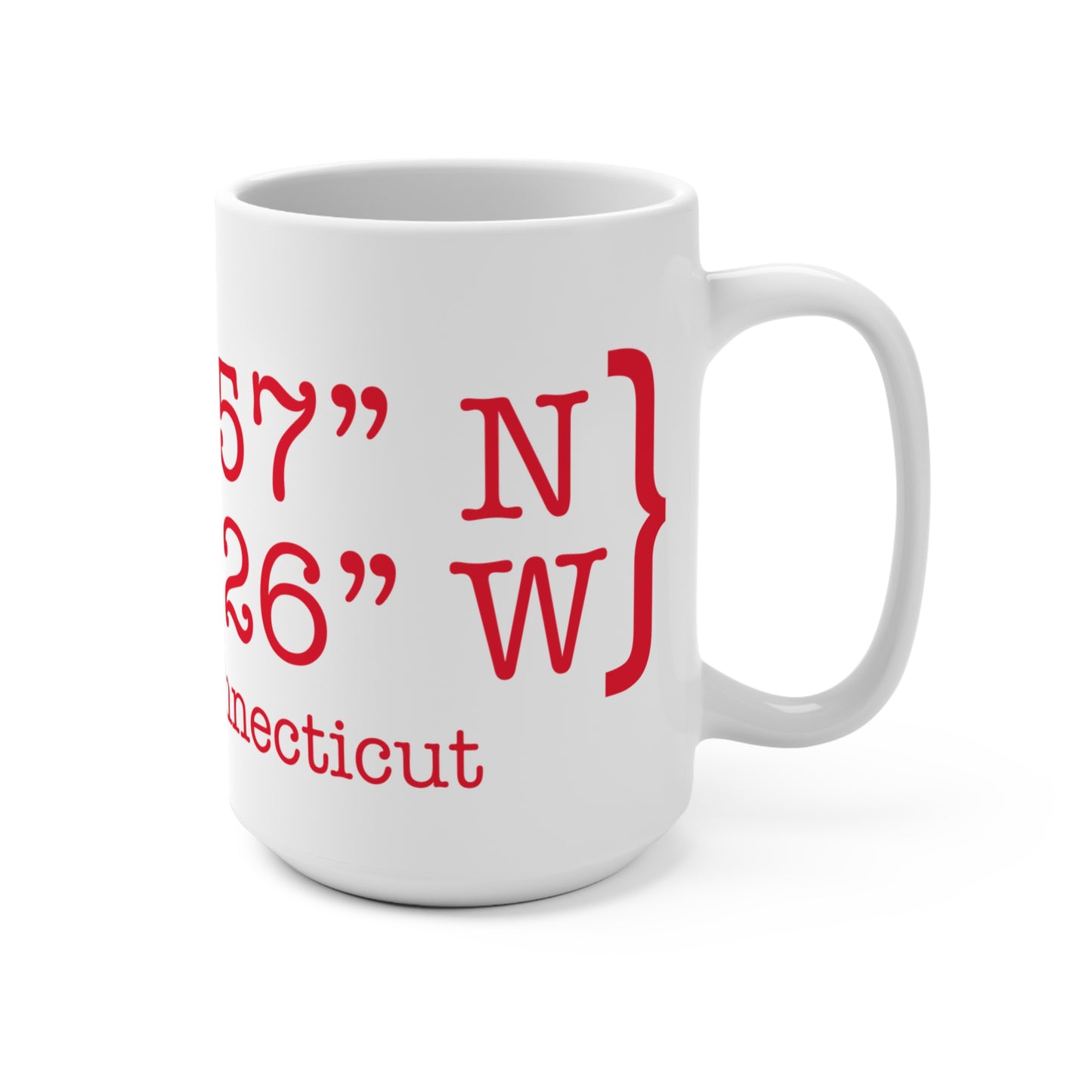 Monroe Coordinates Mug 15oz