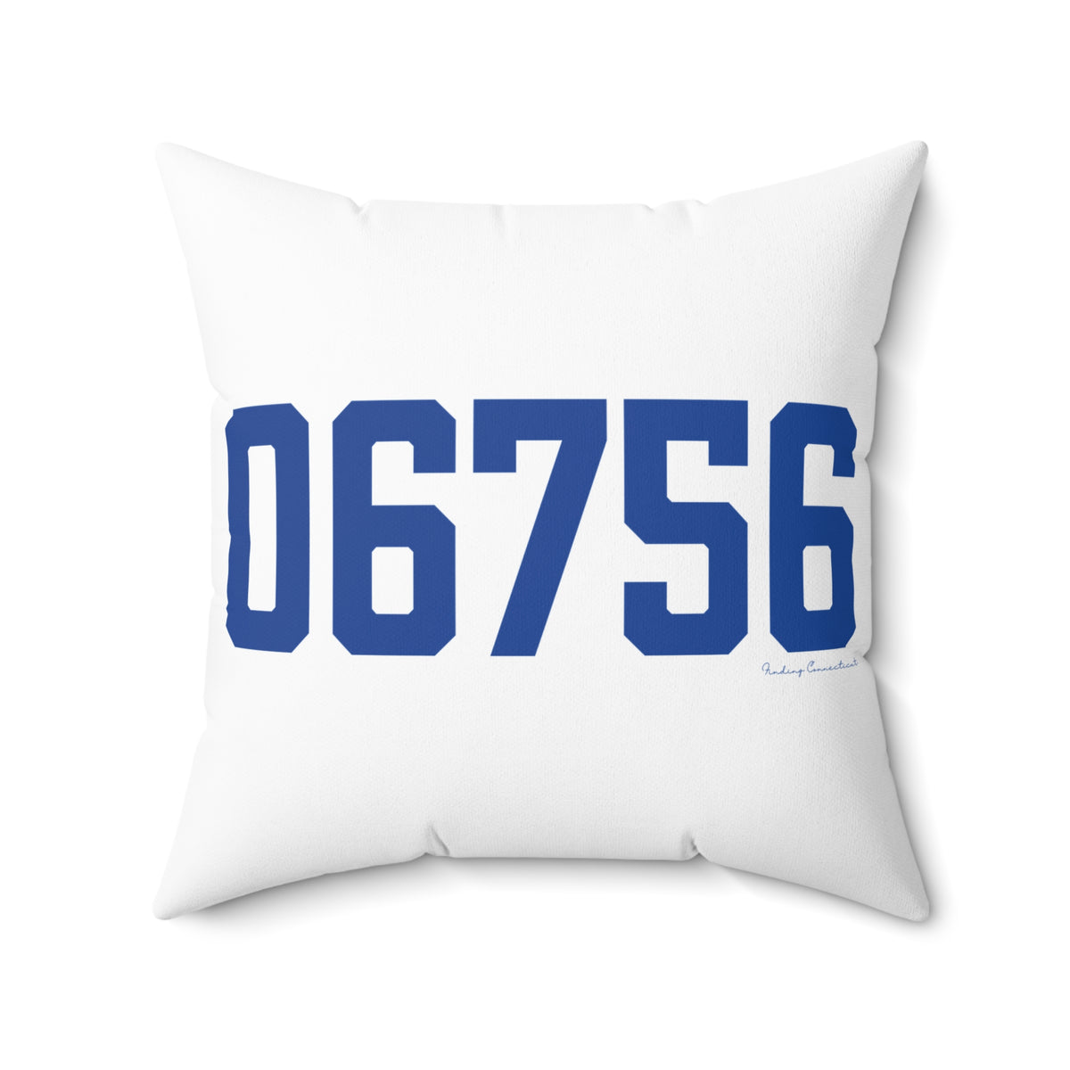 06756 Goshen Connecticut Zip Code Polyester Square Pillow