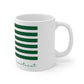 North Canaan Connecticut St. Patrick’s Day Flag  Mug 11oz
