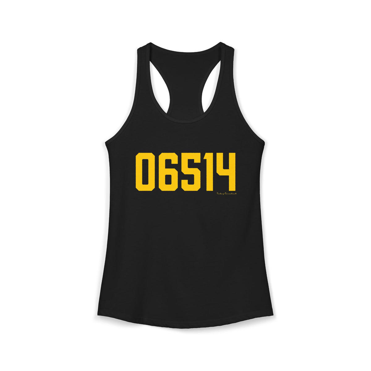06514 Hamden Connecticut Zip Code Women's Ideal Racerback Tank Top