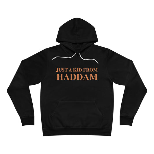 Just a kid from Haddam Unisex Sponge Fleece Pullover Hoodie