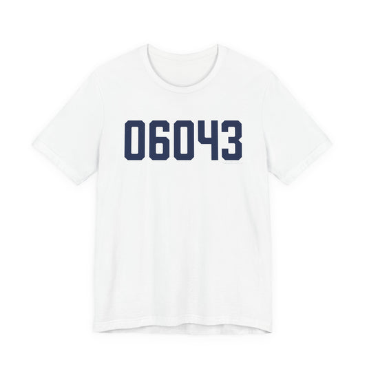 06043 Bolton  Connecticut Zip Code Unisex Jersey Short Sleeve T-Shirt