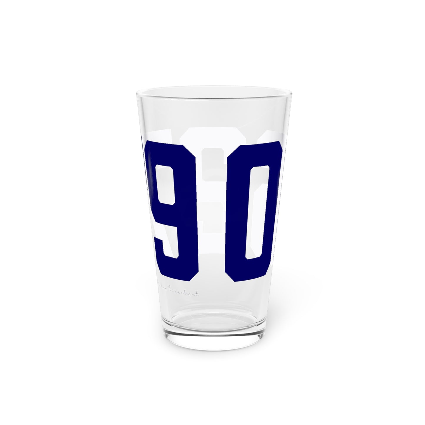06279 Willington Connecticut Zip Code Pint Glass, 16oz