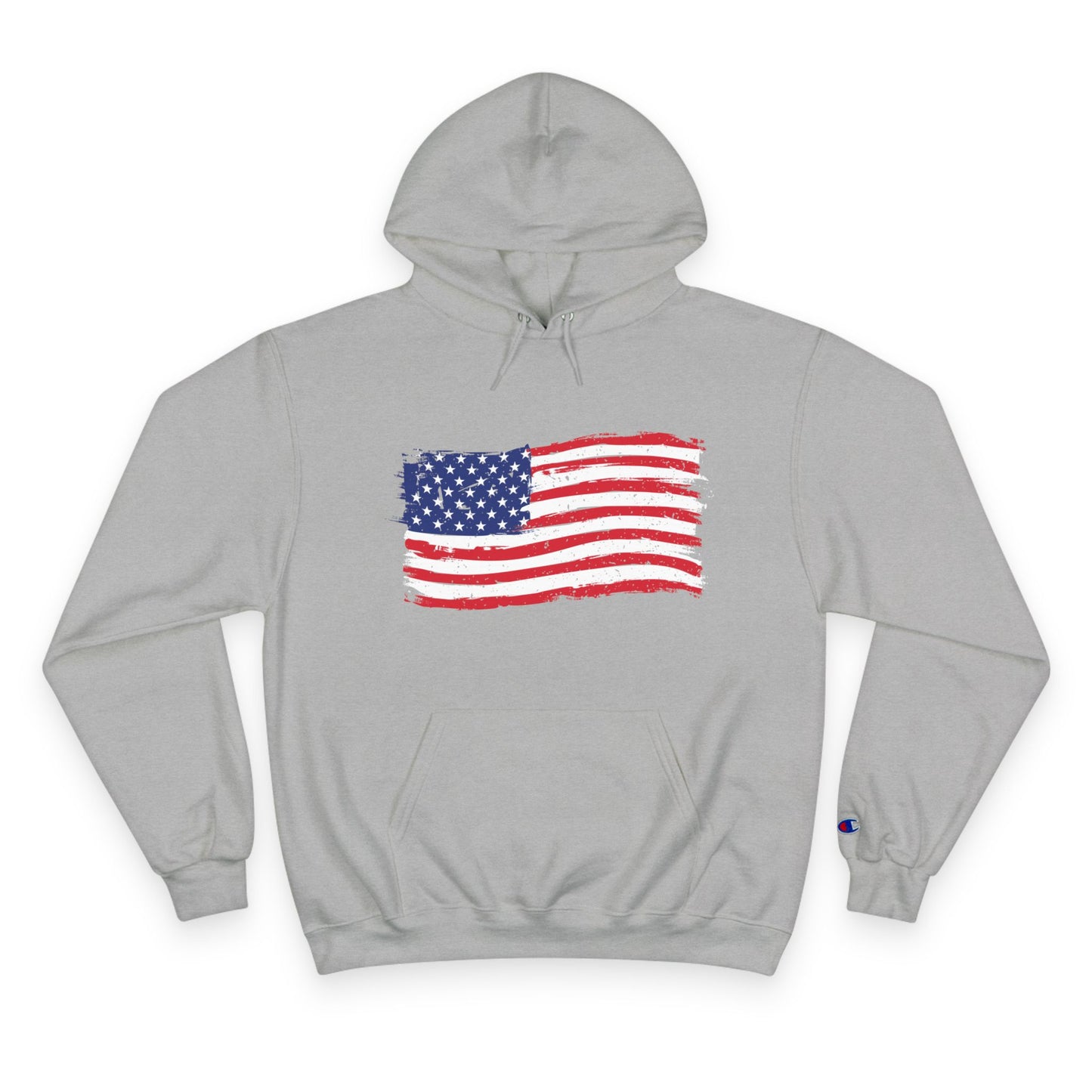 American Flag Champion Hoodie Sweatshirt