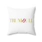 41 Tilt Trumbull  Spun Polyester Square Pillow