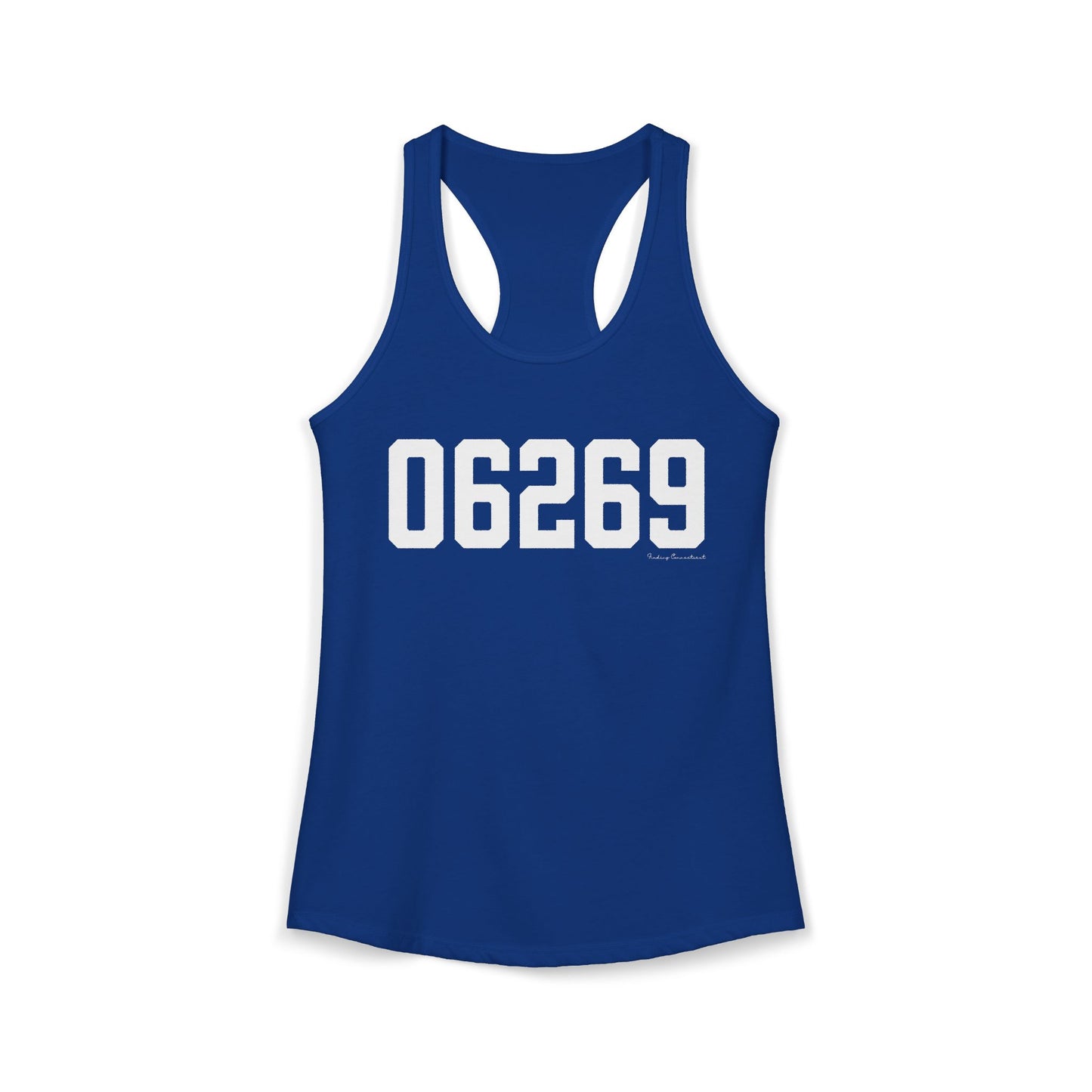 06269 Storrs CT Zip Code Women's Ideal Racerback Tank Top