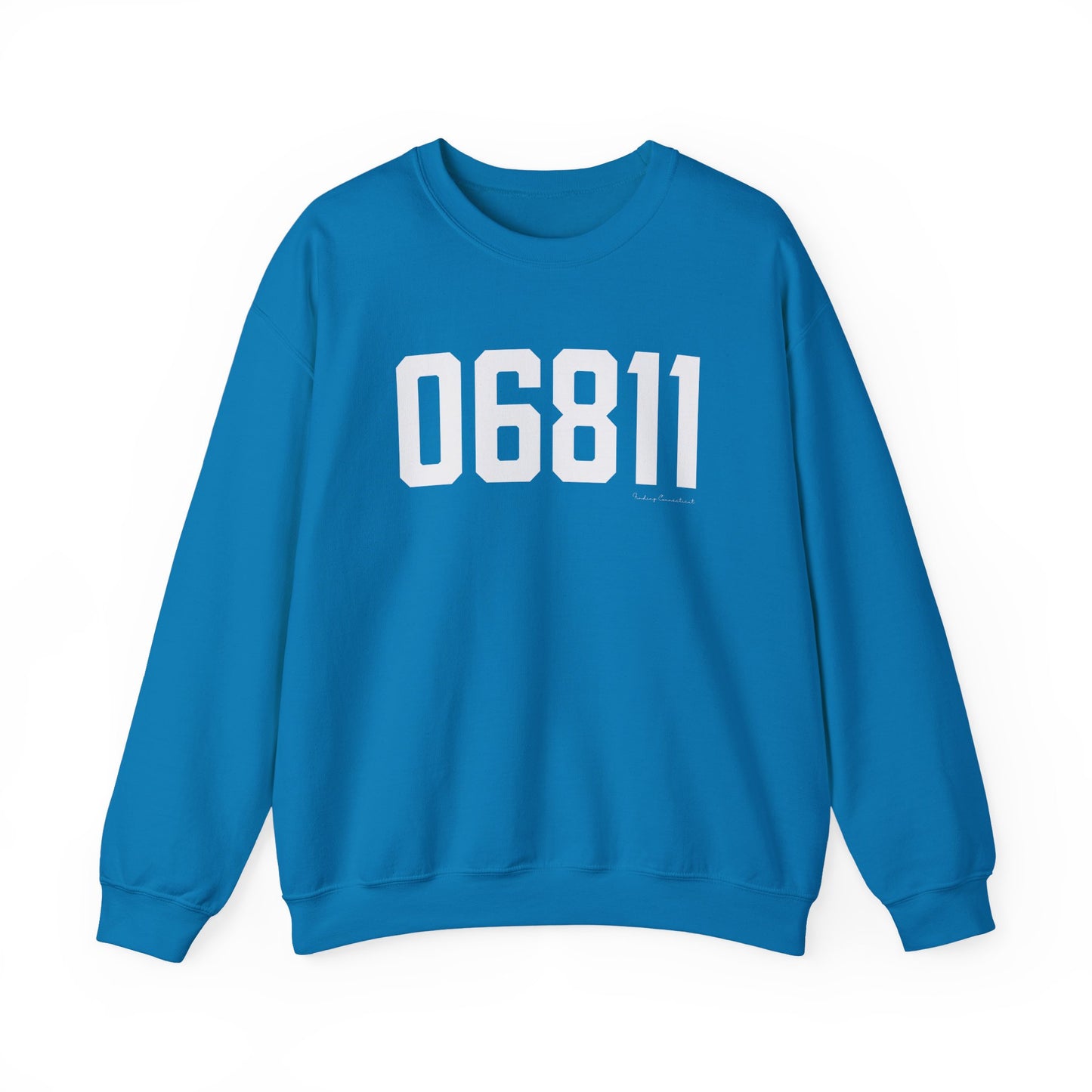 06811 Danbury CT Zip Code Heavy Blend™ Crewneck Sweatshirt