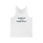 Ledyard is My Happy Place Unisex Jersey Tank Top