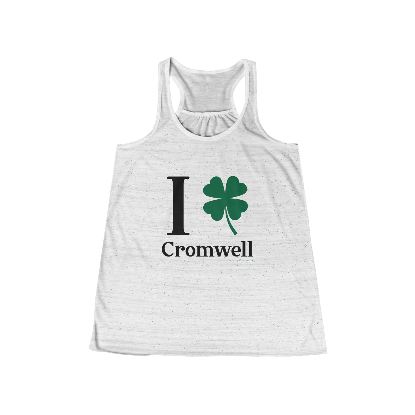 I Clover Cromwell Women's Flowy Racerback Tank Top