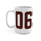 06359 North Stonington Connecticut Zip Code Mug 15oz