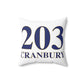 203 Cranbury Spun Polyester Square Pillow