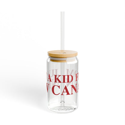Just a kid from New Canaan Sipper Glass, 16oz