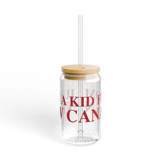 Just a kid from New Canaan Sipper Glass, 16oz