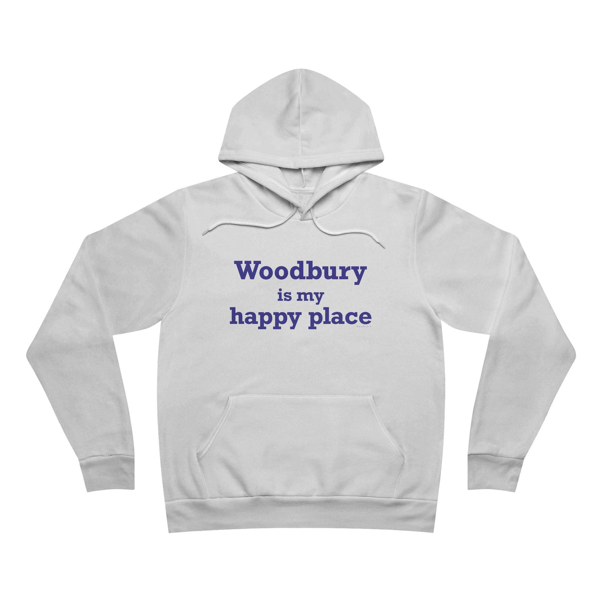 Woodbury is My Happy Place Unisex Sponge Fleece Pullover Hoodie