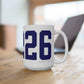 06226 Willimantic Connecticut Zip Code Mug 15oz